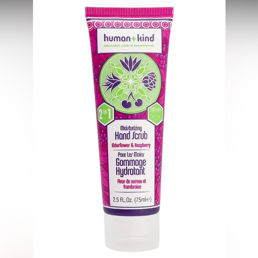 Human+Kind | Elderflower & Raspberry Moisturizing Hand Scrub - Picture 2 of 8